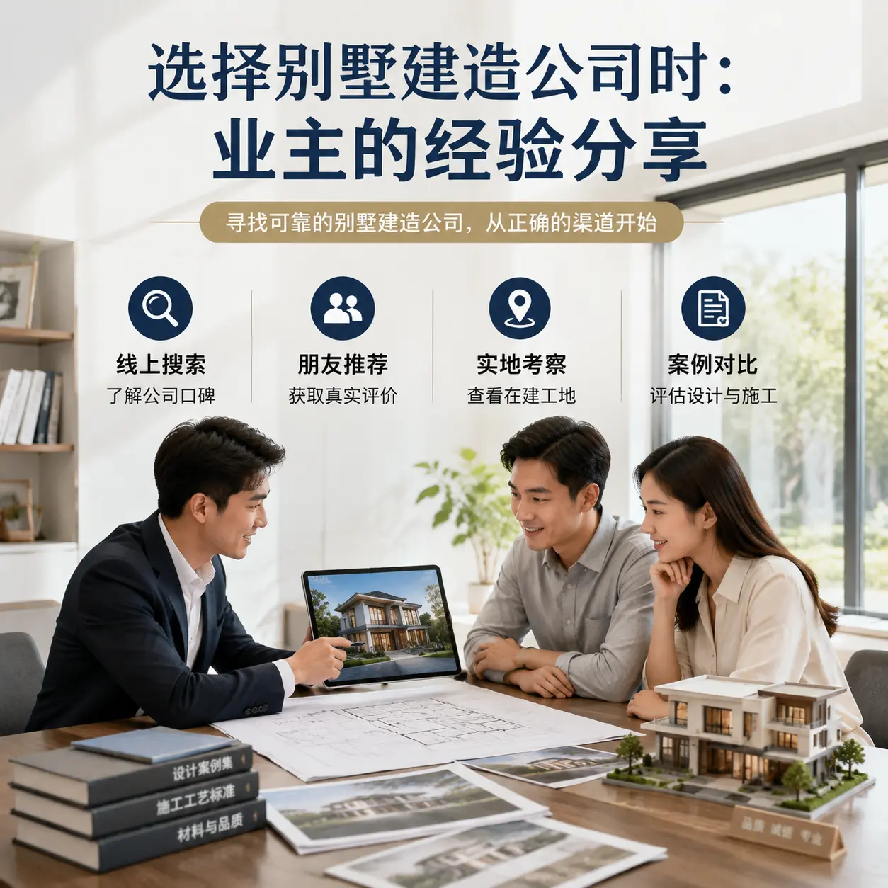 选择别墅建造公司时: 贵定 业主的经验分享
