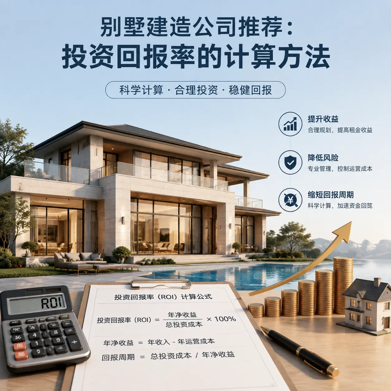 别墅建造公司推荐:投资回报率的计算方法