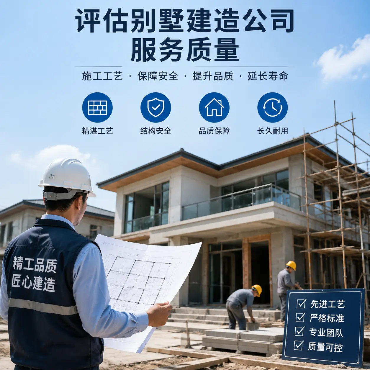 如何评估 贵定 别墅建造公司的服务质量?