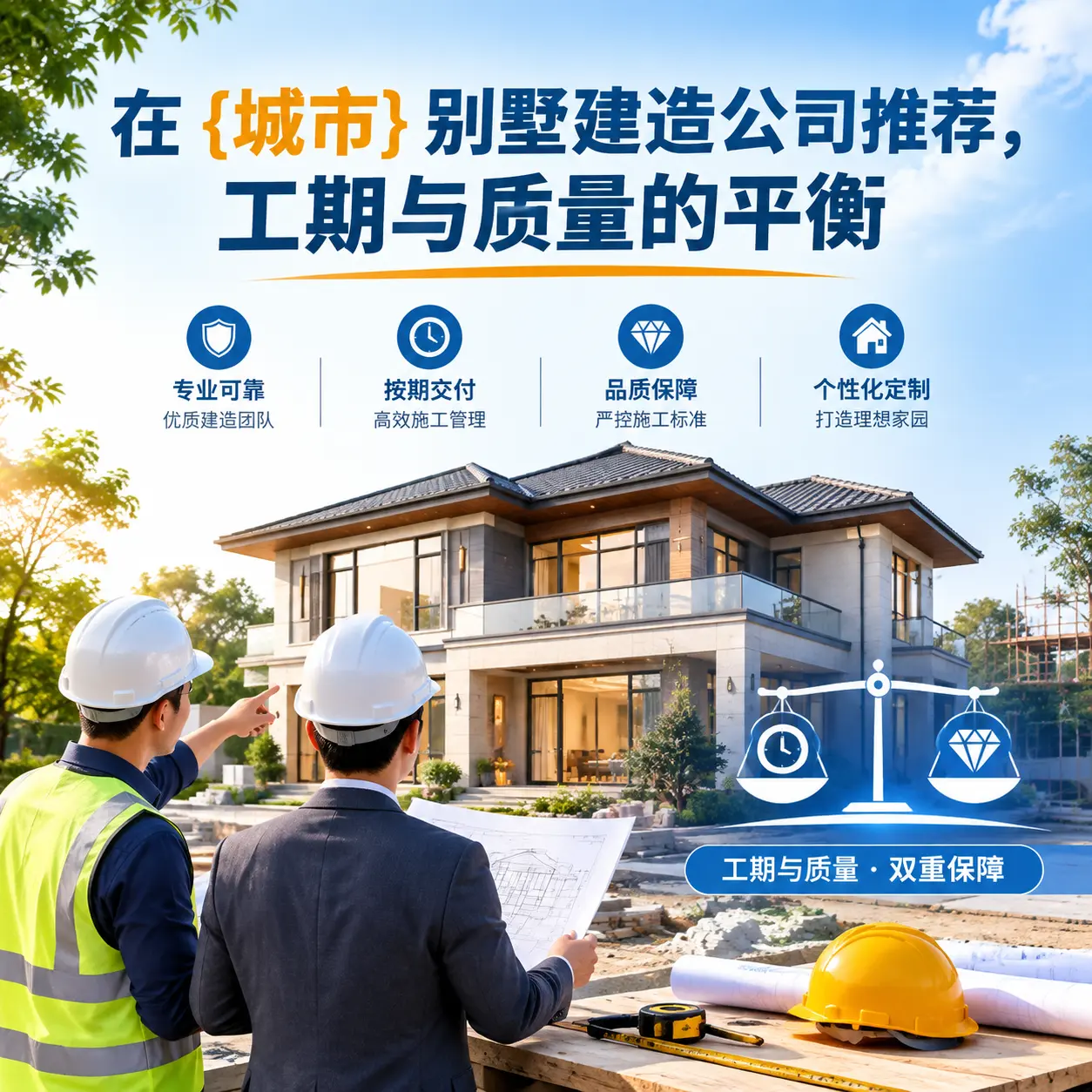 在 贵定 别墅建造公司推荐,工期与质量的平衡