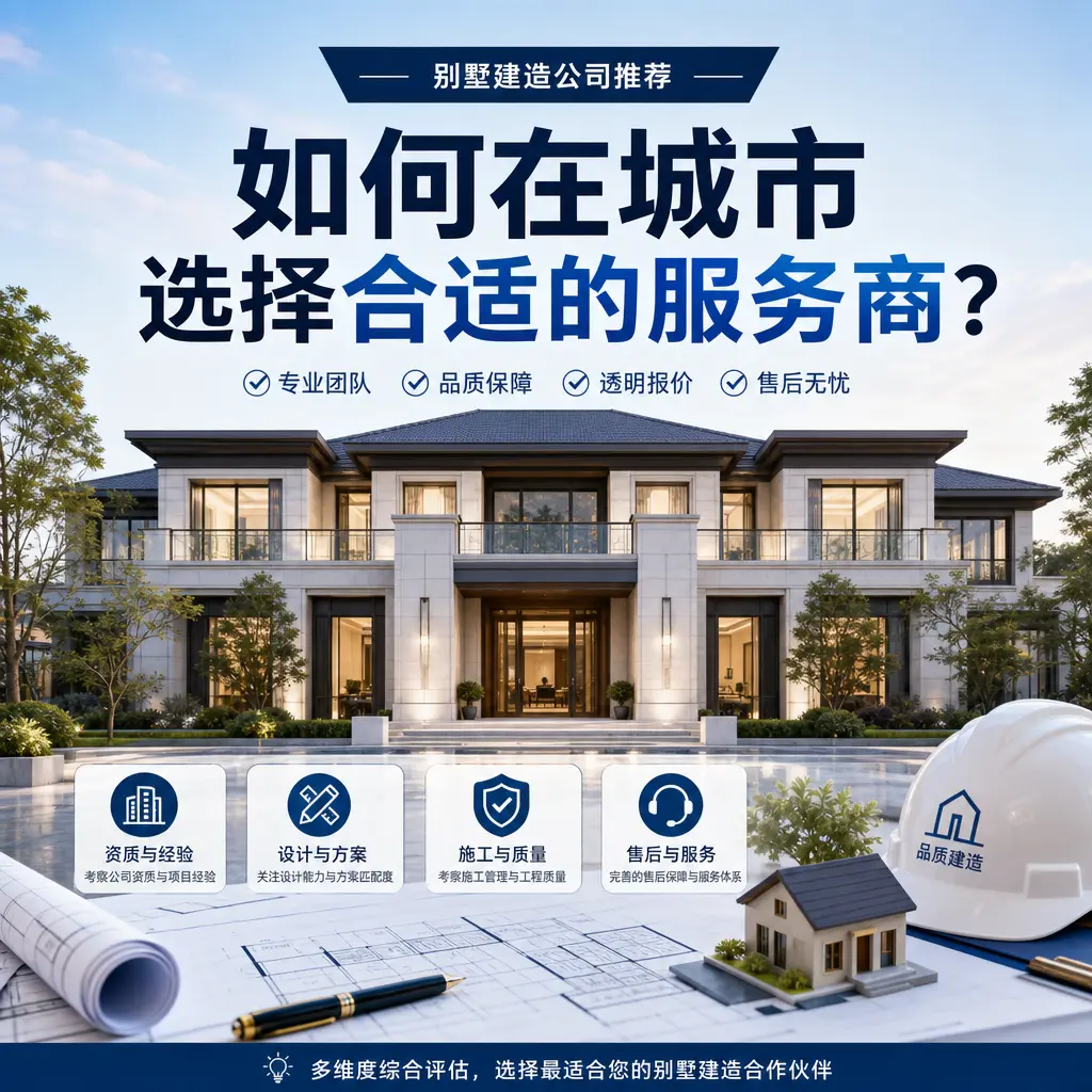别墅建造公司推荐：如何在 贵定 选择合适的服务商？