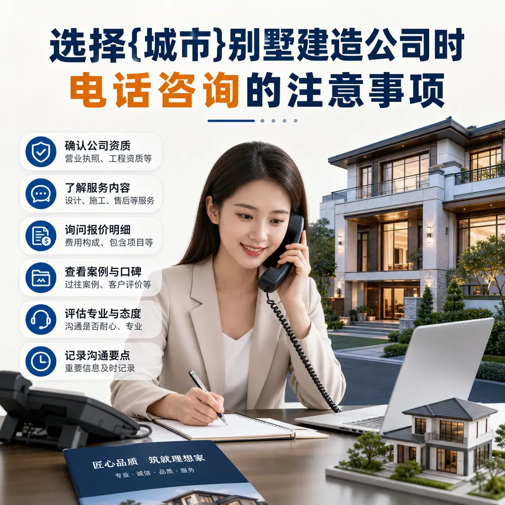 选择贵定别墅建造公司时，电话咨询的注意事项