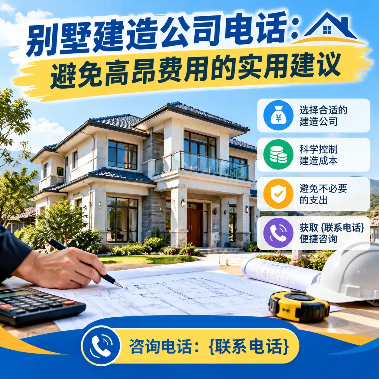 贵定别墅建造公司电话:避免高昂费用的实用建议