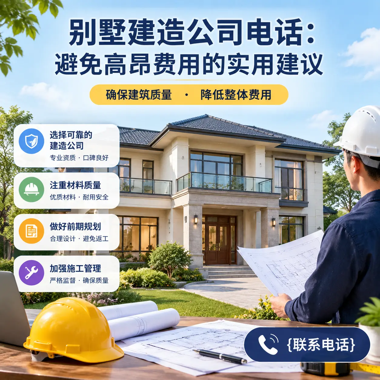 贵定别墅建造公司电话:避免高昂费用的实用建议