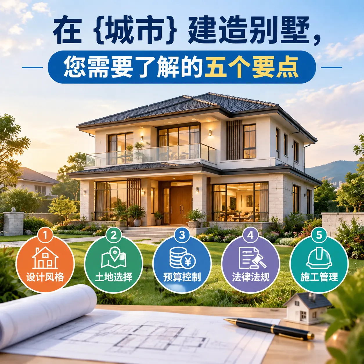 在 贵定 建造别墅,您需要了解的五个要点