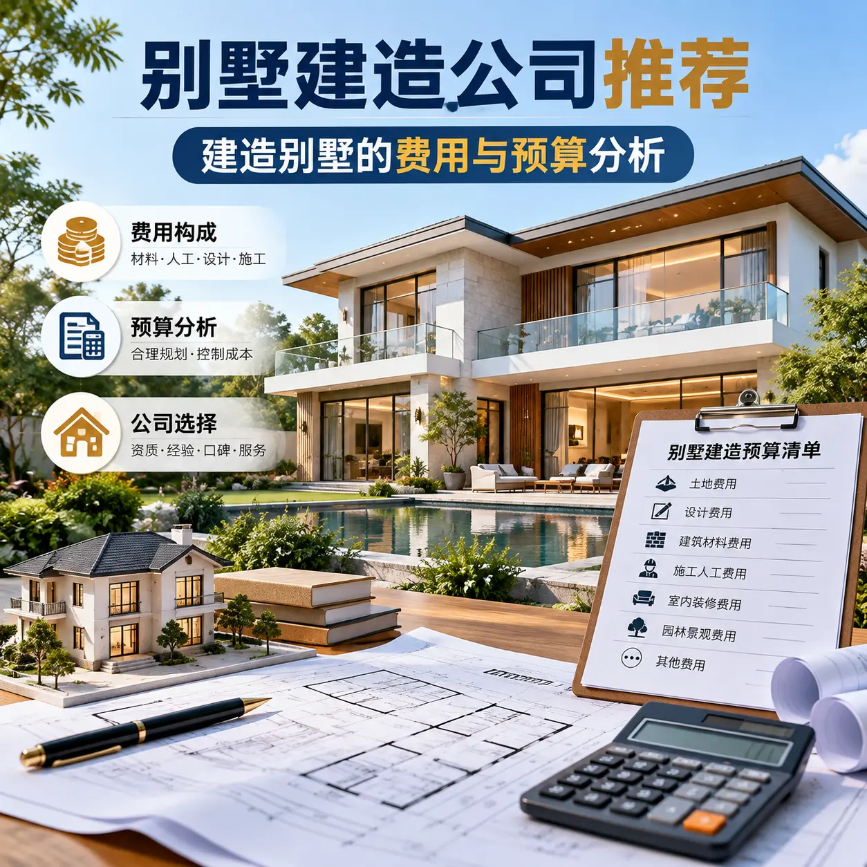 别墅建造公司推荐: 贵定 建造别墅的费用与预算分析