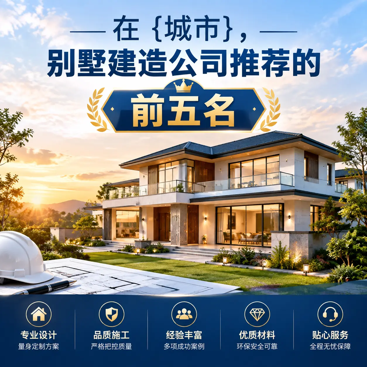 在 贵定,别墅建造公司推荐的前五名