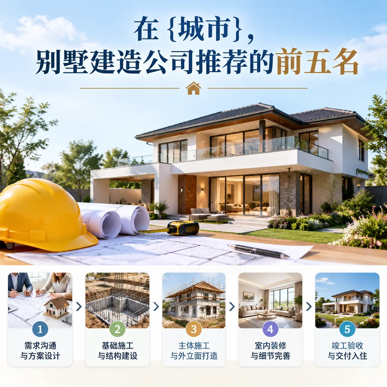 在 贵定,别墅建造公司推荐的前五名