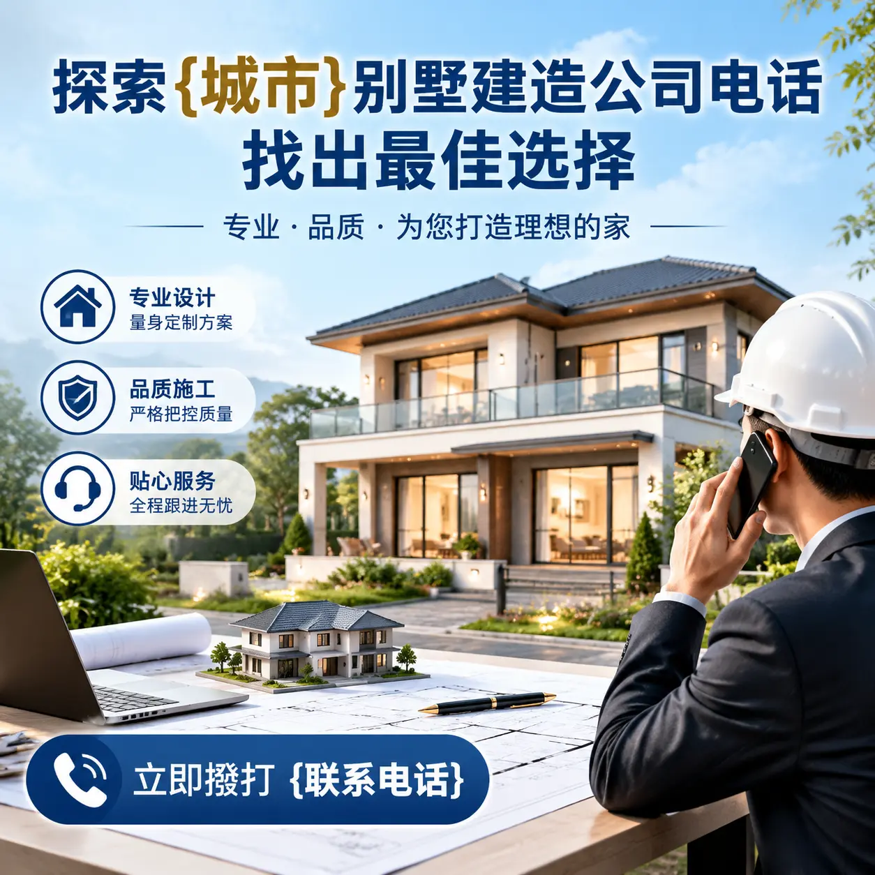 探索贵定别墅建造公司电话，找出最佳选择
