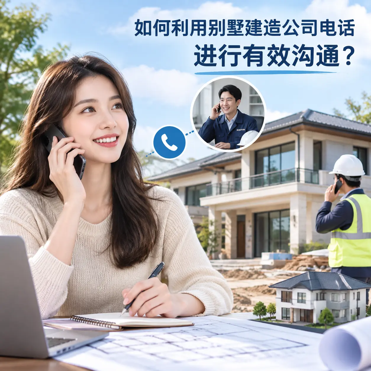 如何利用别墅建造公司电话进行有效沟通?