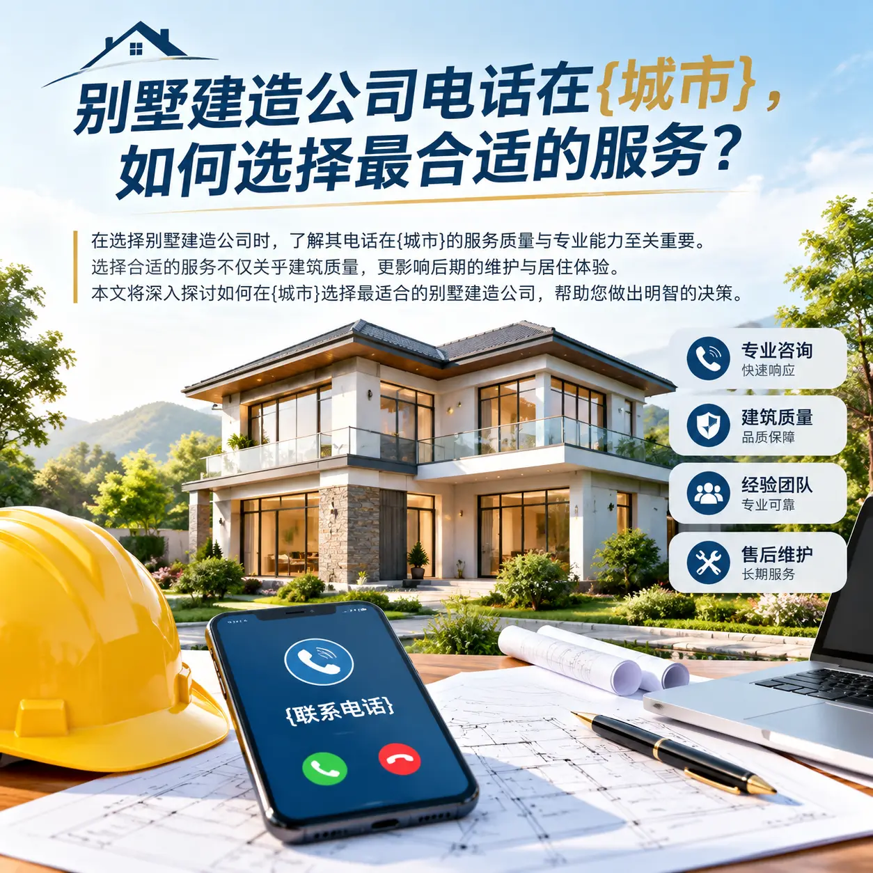 别墅建造公司电话在贵定,如何选择最合适的服务?
