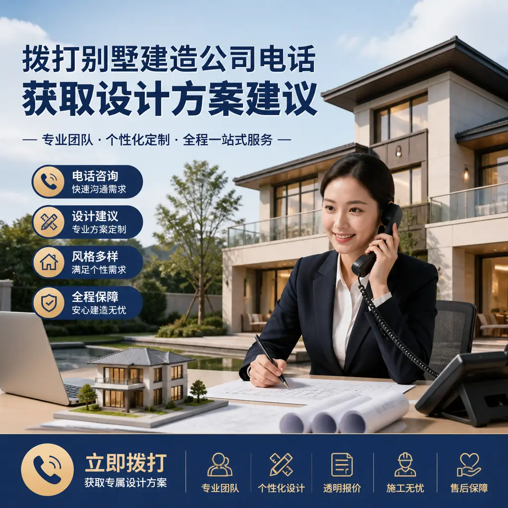 拨打贵定别墅建造公司电话,获取设计方案建议