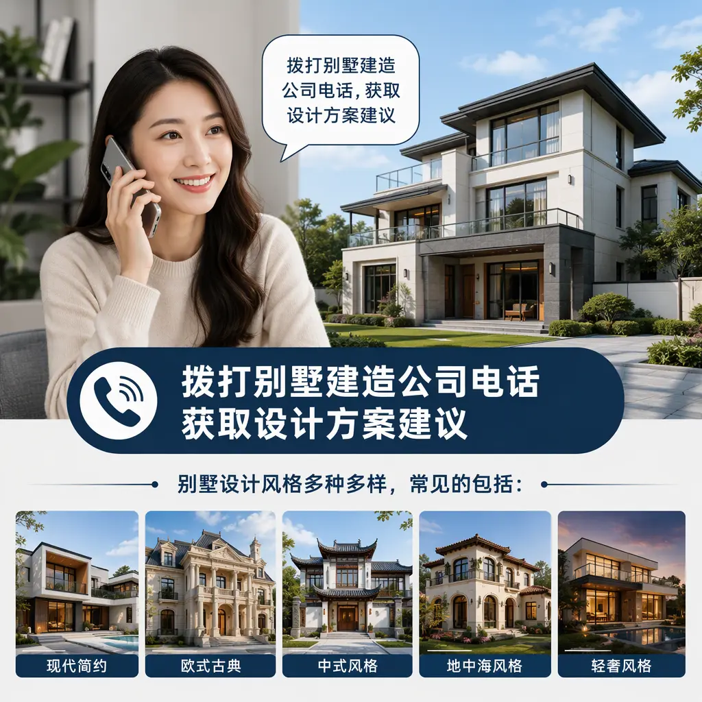 拨打贵定别墅建造公司电话,获取设计方案建议