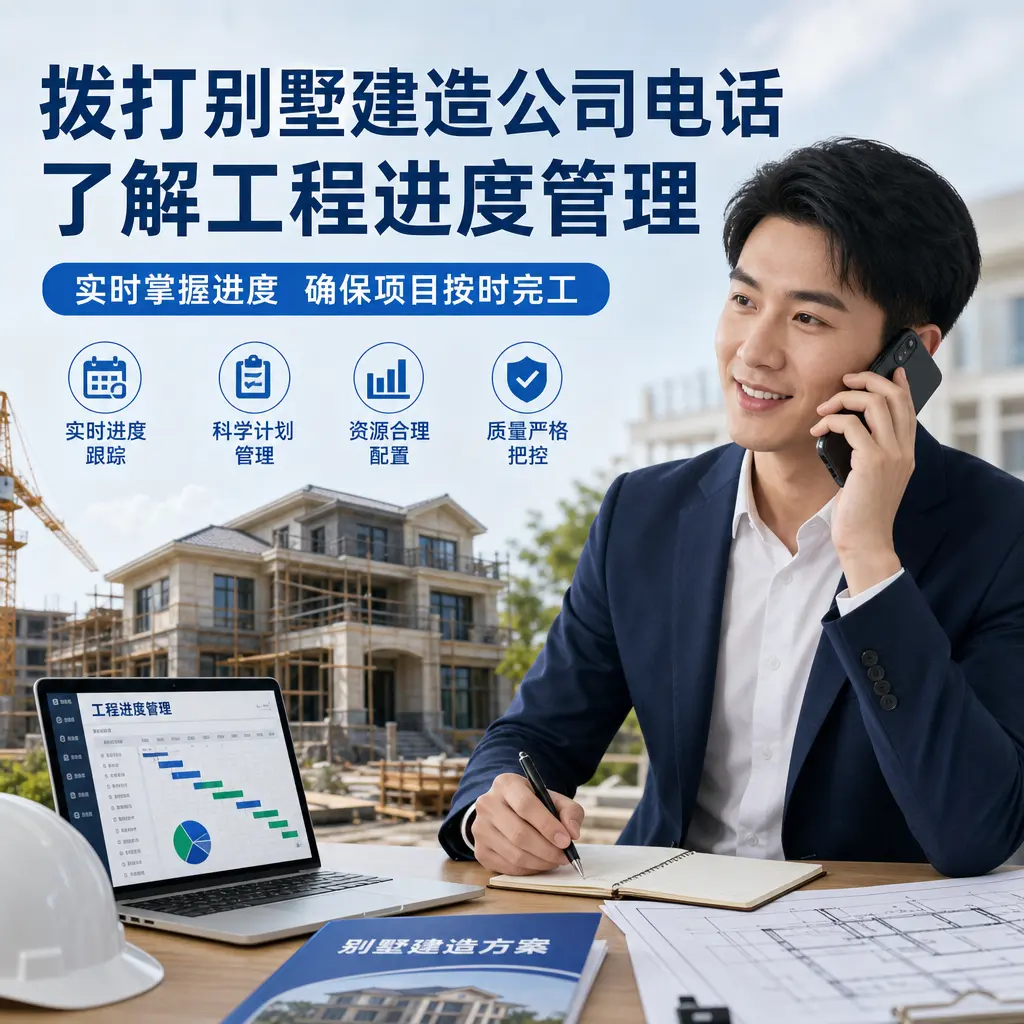 拨打贵定别墅建造公司电话,了解工程进度管理