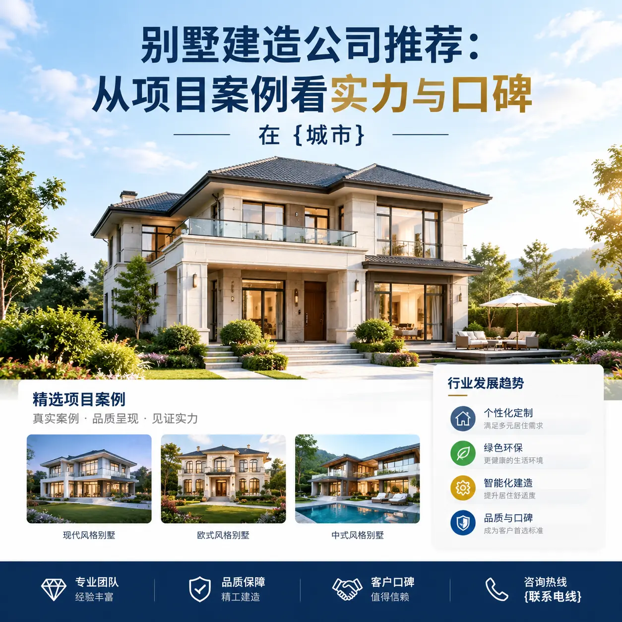 别墅建造公司推荐：从项目案例看实力与口碑在 贵定