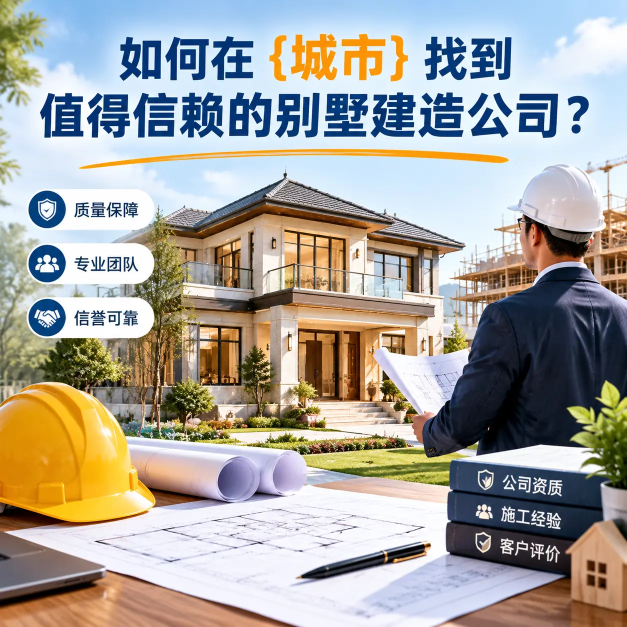 如何在 贵定 找到值得信赖的别墅建造公司？