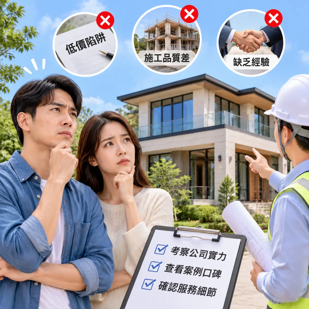 如何在 贵定 选择最佳别墅建造公司推荐？